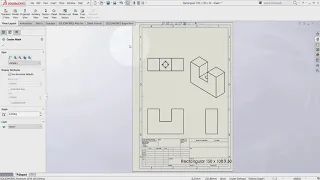 SolidWorks for Beginners 03 Drawing - Model View