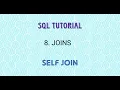SQL Tutorial - Self Join in Tamil
