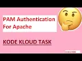 PAM Authentication For Apache kodekloudtasks linux