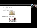 Data structure review Stack queue and binary search tree