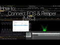 How To Connect EOS Reaper MIDI Timecode