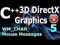 C 3D DirectX Tutorial WM - CHAR Mouse 5