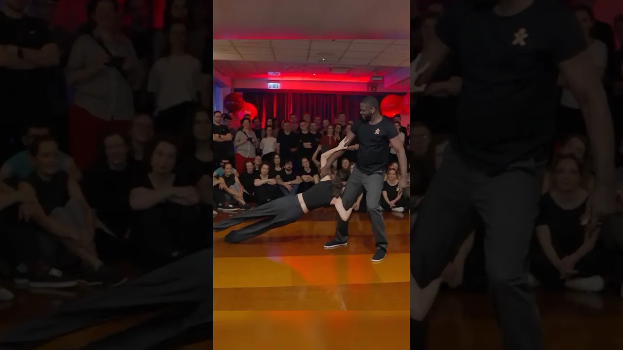 Our favorite trick 🤩 #improv #westcoastswing