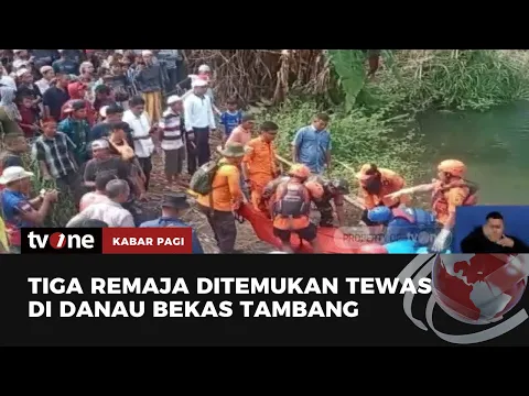 Tiga Remaja Hilang Ditemukan Tewas Mengapung di Danau Bekas Tambang
