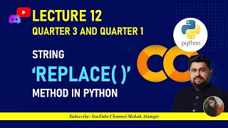 replace string in python string replace method python replace