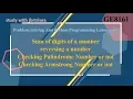 SUM OF DIGITS REVERSE PALINDROME ARMSTRONG Explained in Tamil and English