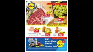 LIDL USA 07-13 09 2017 WEEKLY AD FLYER