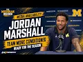 Michigan RB Jordan Marshall feels the team is more conditioned heading this season