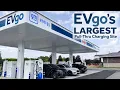 EVgo s LARGEST Pull-Thru Charging Site - Review