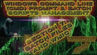 15 Creating Batch Files - Windows CMD