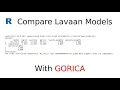 Comparing Models With GORICA CFA SEM Path Analysis