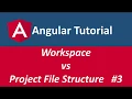 Angular 8 2020 Workspace vs File Structure of Angular