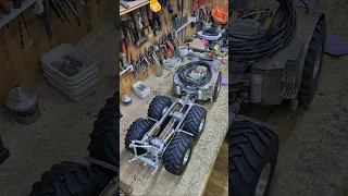 Кировец функциональная модель в 10-ом масштабе. Трансмиссия и колеса готовы... #tractor