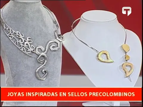 Joyas inspiradas en sellos pre colombinos