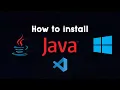 How to Install JDK for VS Code Java on Visual Studio Code