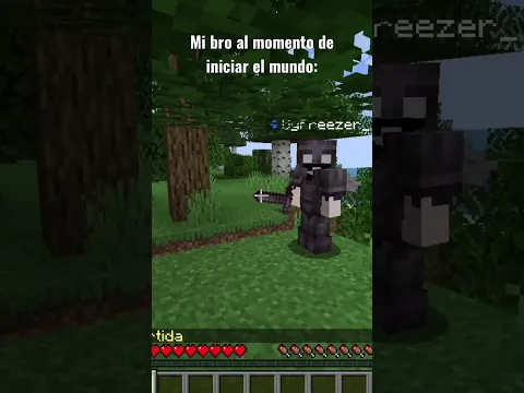 Solo espero no ser el único que tiene amigos así😔😢 #minecraft #humor #amigos