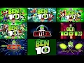 Lagu BEN 10 REBOOT ALL INTROS | BEN 10