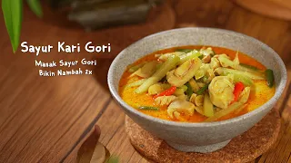 SAYUR KARI GORI | SIAP MENGGUNCANG MEJA MAKAN, bikin nafsu makan ilang kendali 🤩👌