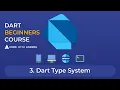 Dart Beginners Course - Tutorial Dart Type System