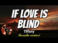 IF LOVE IS BLIND - TIFFANY (karaoke version)