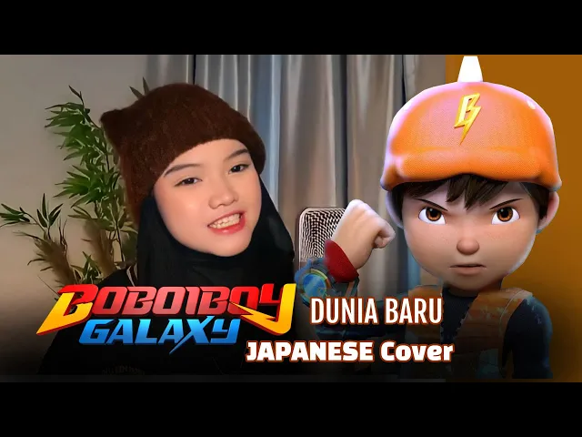Download MP3 Boboiboy Galaxy Op - Dunia Baru Japanese Cover (BunkFace) || Cover by Renka Lei