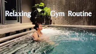 8PM Relaxing Gym Routine | Sreynea ស្រីនា