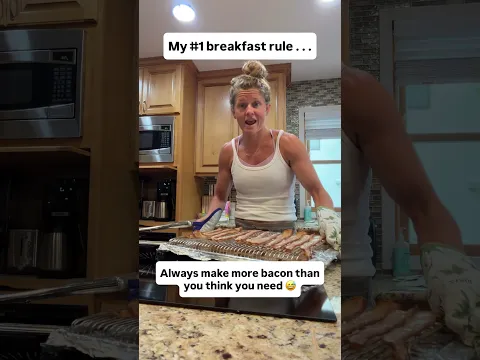 I learned this the hard way… 🥓👇 #shorts #breakfasttip #breakfasthack
