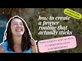 How to create a prayer routine that actually sticks for busy moms liturgical living