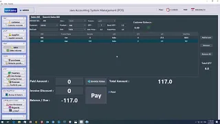 Sales Invoice Cash On credit - Reports Java pos