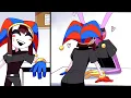 Sweet Kiss Jax x Pomni The Amazing Digital Circus Comic TADC
