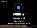 Ionic Tutorial Chapter 14 Sql C R U D operation using Php mysql using localhost