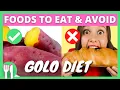 Foods To Eat Avoid On The GOLO Diet