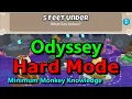 BTD6 Odyssey Hard Mode - Minimum Monkey Knowledge 5 Feet Under tutorial guide