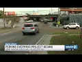 Perkins Overpass Project makes progress parking to be restricted for weeks