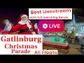 Gatlinburg Christmas Parade 2023 recorded LIVE in full marching bands floats Vlogmas