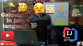 create a calculator in java using switch statement IntelliJ idea IDE java project for beginners