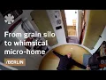 Download Lagu Old silo now spaceship-esque tiny home in Berlin