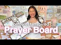 Make a Prayer Board with me tutorial tips