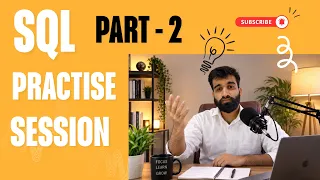 SQL Practice Session Part 2 Advanced Window Functions 7 Real SQL Interview Questions