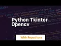 python tkinter opencv