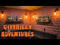 DIY Rustic Liquor Shelves