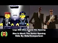 Download Lagu [Comparisons] Lego Ultra Agents VS MIB / Men In Black The Series Intro/Opening