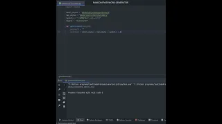 Random Password Generator - Python