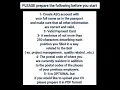 guide for exam application