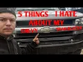 5 Things i HATE about my Chevy Trailblazer