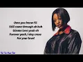 Gyakie - Forever (Lyrics)