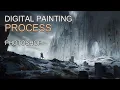 Digital Painting - The Old North Landscape Concept Art