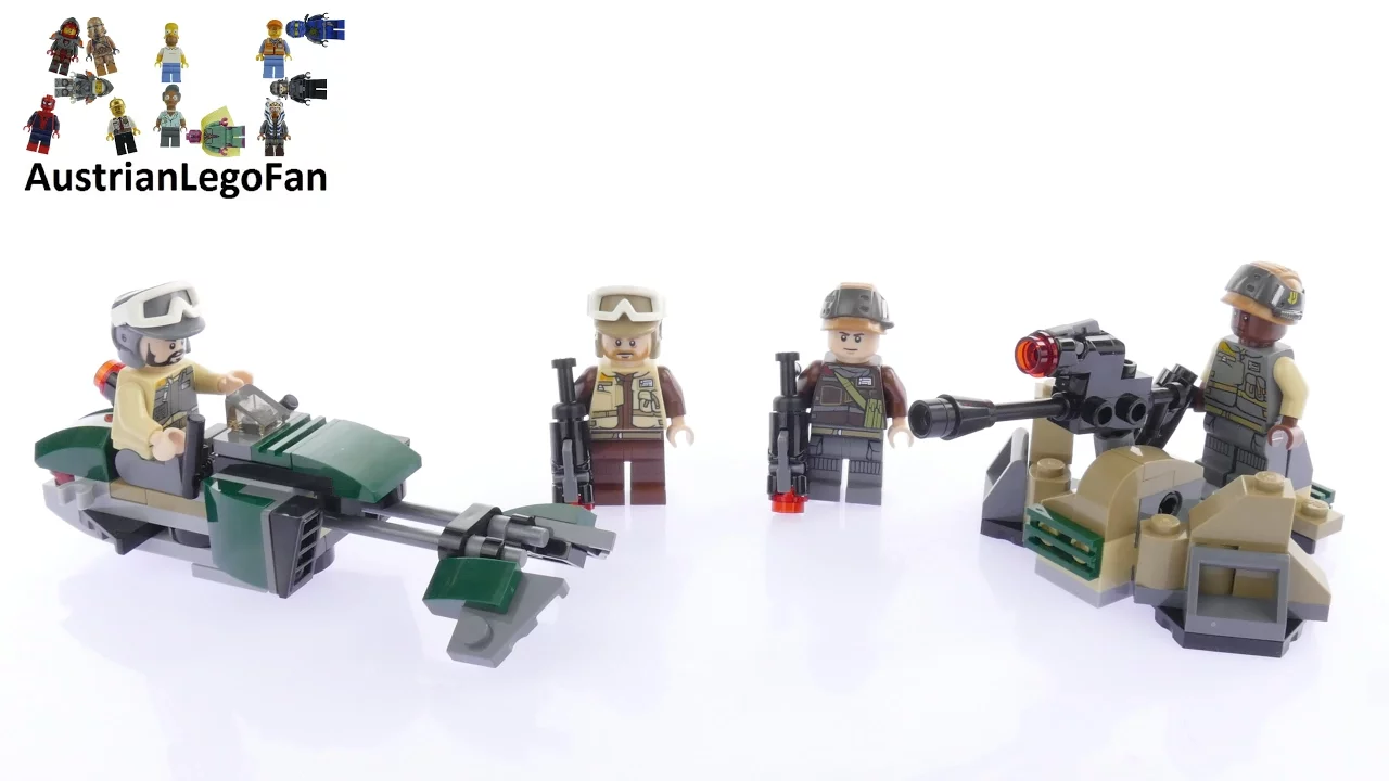 Rebel Trooper Battle Pack - LEGO Star Wars Rogue One - 75164 Product Animation