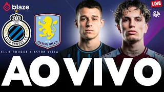 🔴 CLUB BRUGGE X ASTON VILLA | AO VIVO | CHAMPIONS LEAGUE | JOGO AO VIVO COM IMAGENS DO JAN BREYDEL