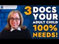 3 Legal Documents Your Adult Child Absolutely Needs Protect Health Finances Peace of Mind